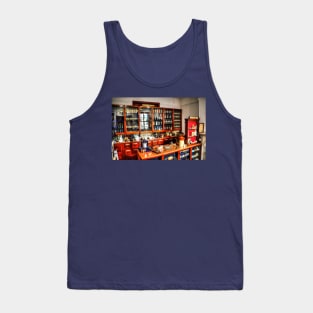 Traditional Victorian Chemist Shop Lotions And Potions Tank Top